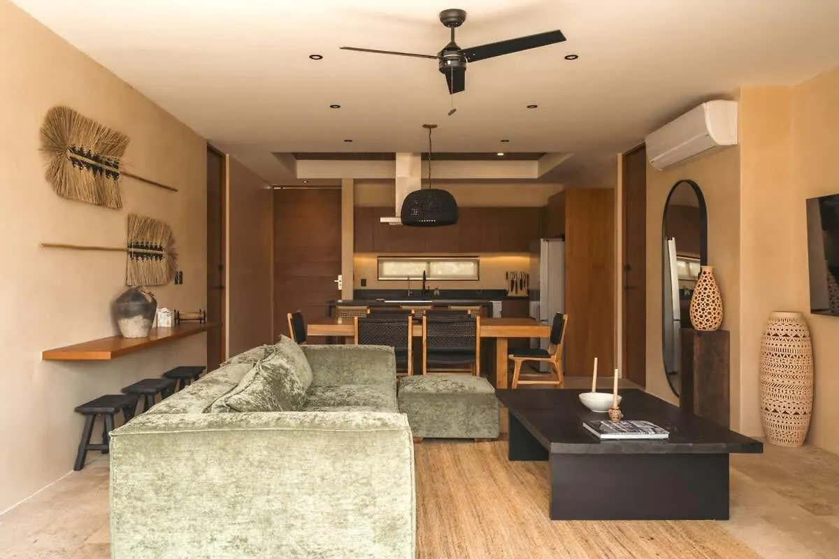 Luxury 3 Bdr Apartment With Gym And Rooftop Pool Tulum 0*,  Mexico