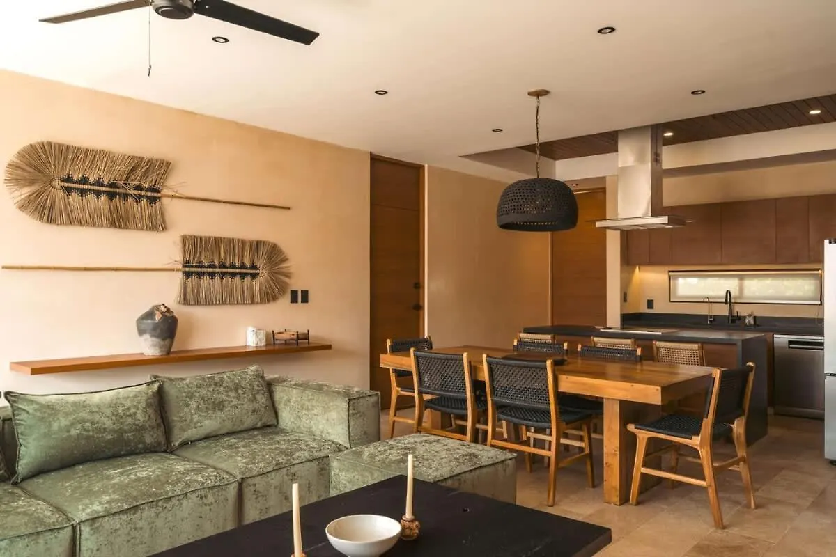 Luxury 3 Bdr Apartment With Gym And Rooftop Pool Tulum