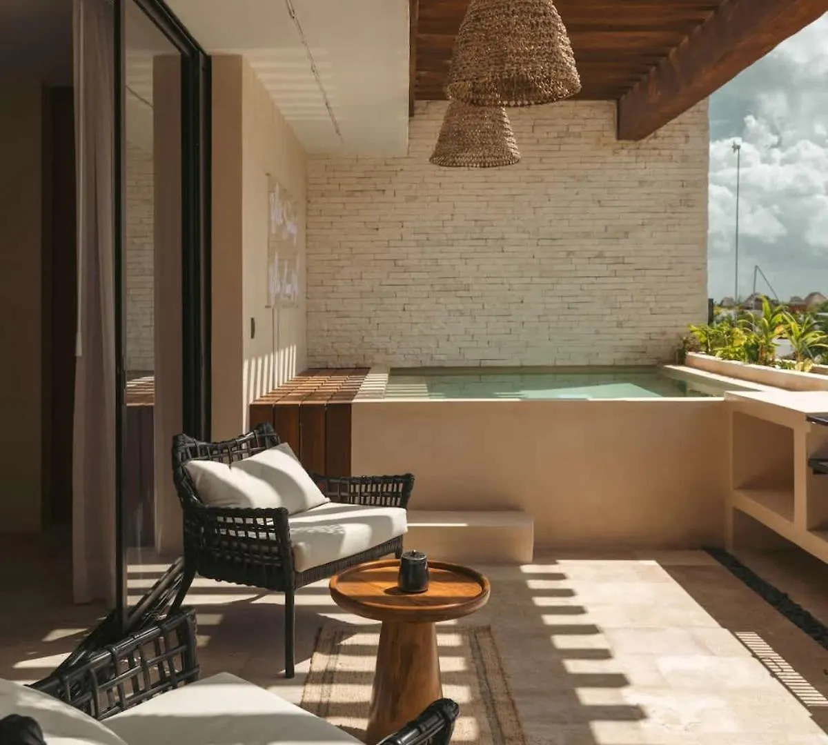 Luxury 3 Bdr Apartment With Gym And Rooftop Pool Tulum