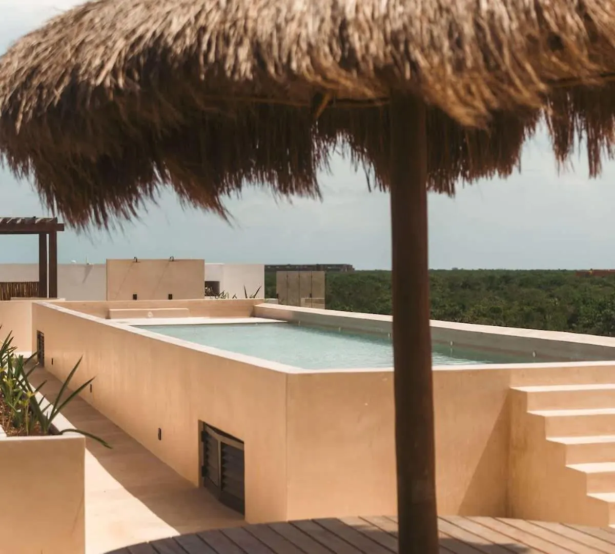 Luxury 3 Bdr Apartment With Gym And Rooftop Pool Tulum 0*,