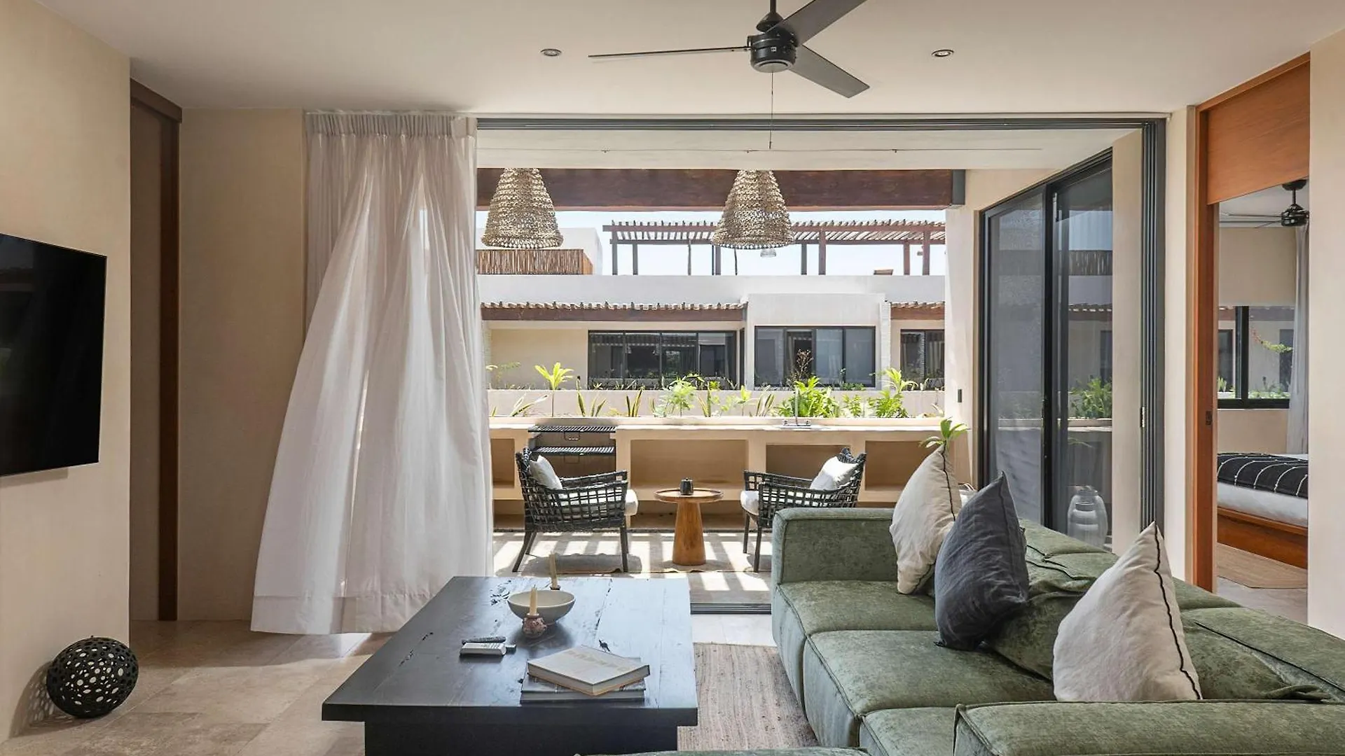 Luxury 3 Bdr Apartment With Gym And Rooftop Pool Tulum