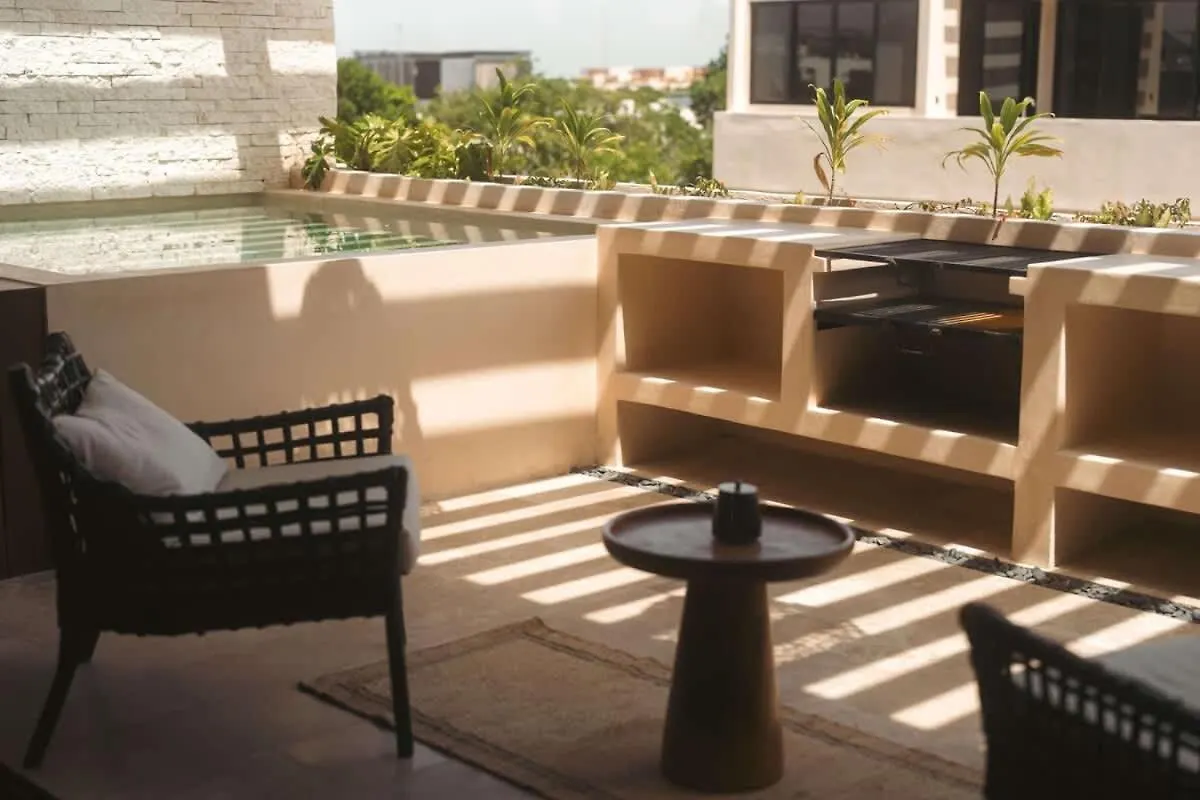 Luxury 3 Bdr Apartment With Gym And Rooftop Pool Tulum