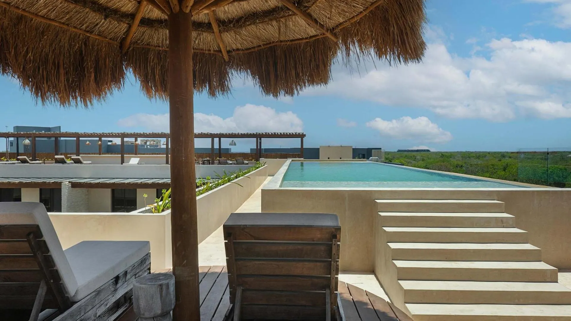 Luxury 3 Bdr Apartment With Gym And Rooftop Pool Tulum 0*,